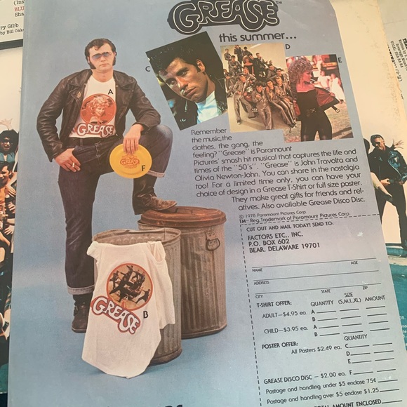Vintage 1978 Grease Soundtrack Album - Picture 5 of 8